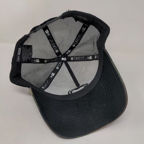 RimaCargo Snapback Mesh Back Trucker Hat Camo OSFM New Era 9Forty - Picture 6 of 8